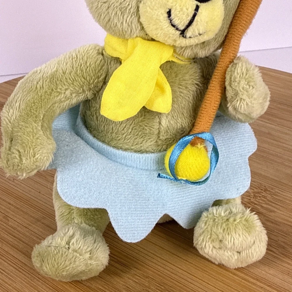 Yogi Cindy Bear Plush Green Hanna Barbera Girlfriend Umbrella Stuffed Animal Toy